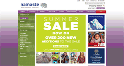 Desktop Screenshot of namaste-uk.com